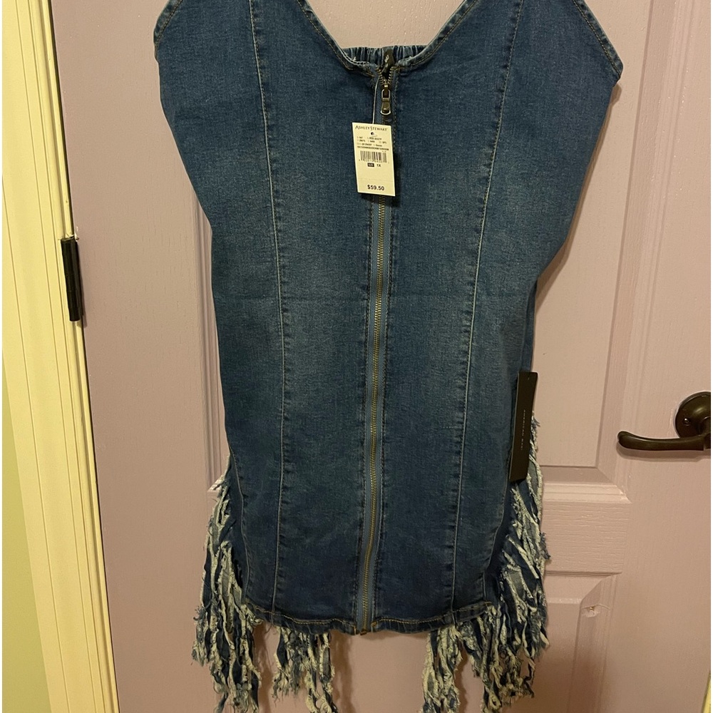 Ashley y Stewart mini dress